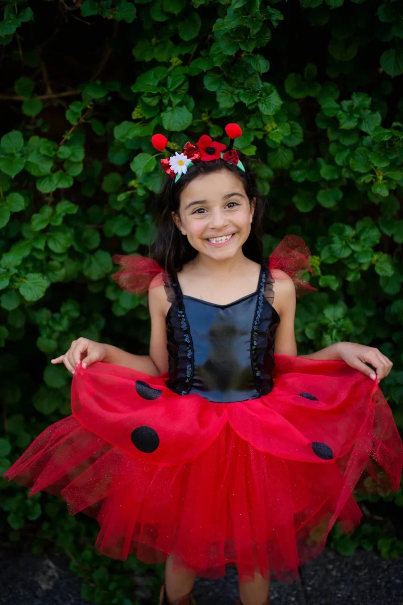 Costume robe + bandeau Coccinelles – Image 3
