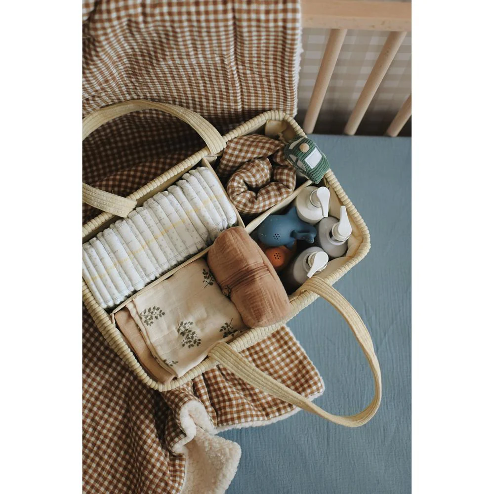 Panier organisateur de couches - Crème – Image 6